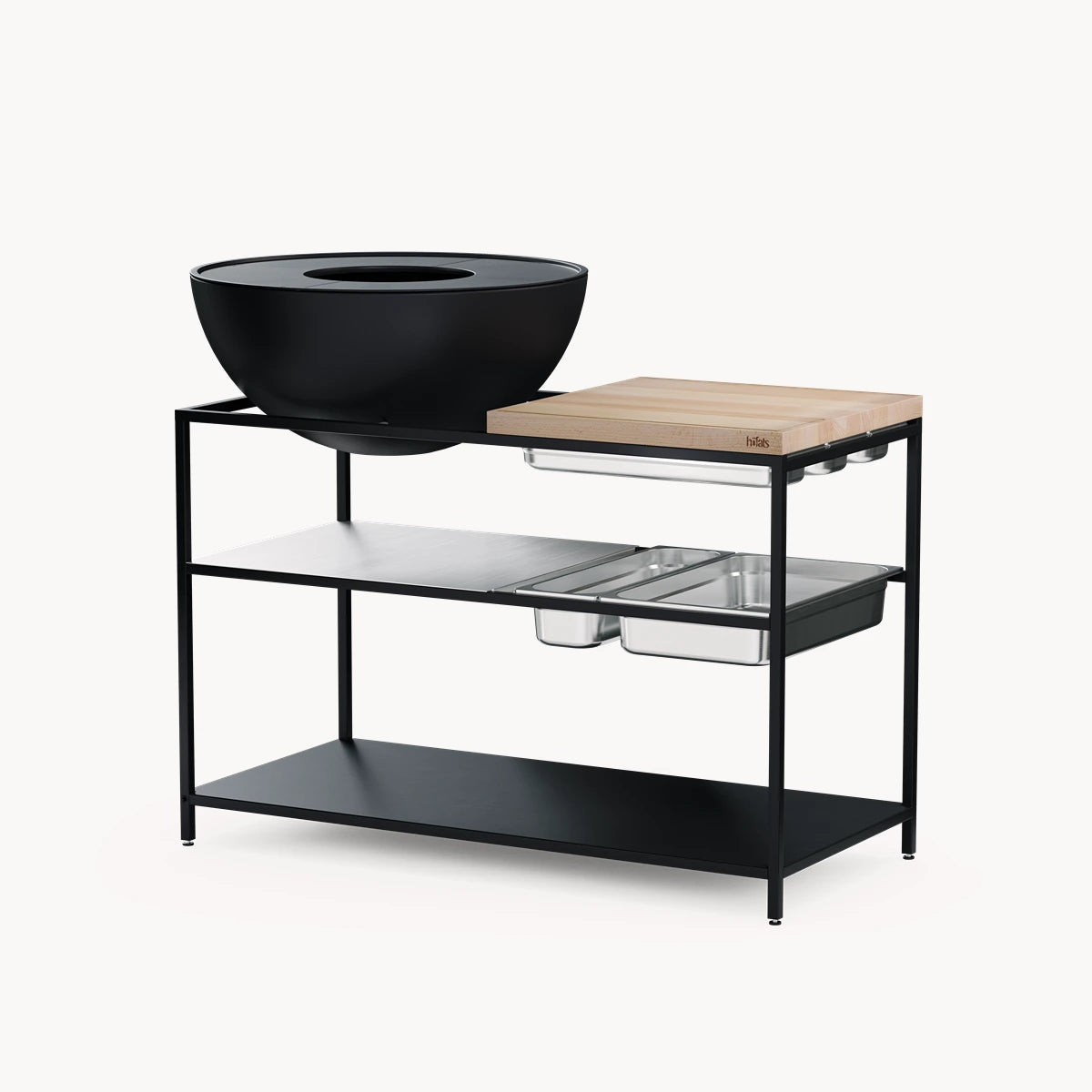 Höfats Fire Kitchen RVS Bakken-set