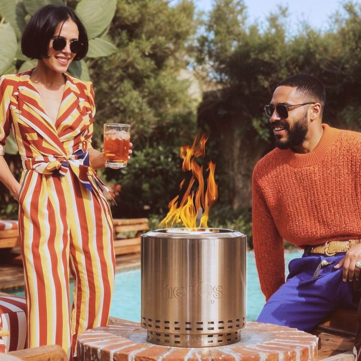 herQs Smokeless FirePit Cozy