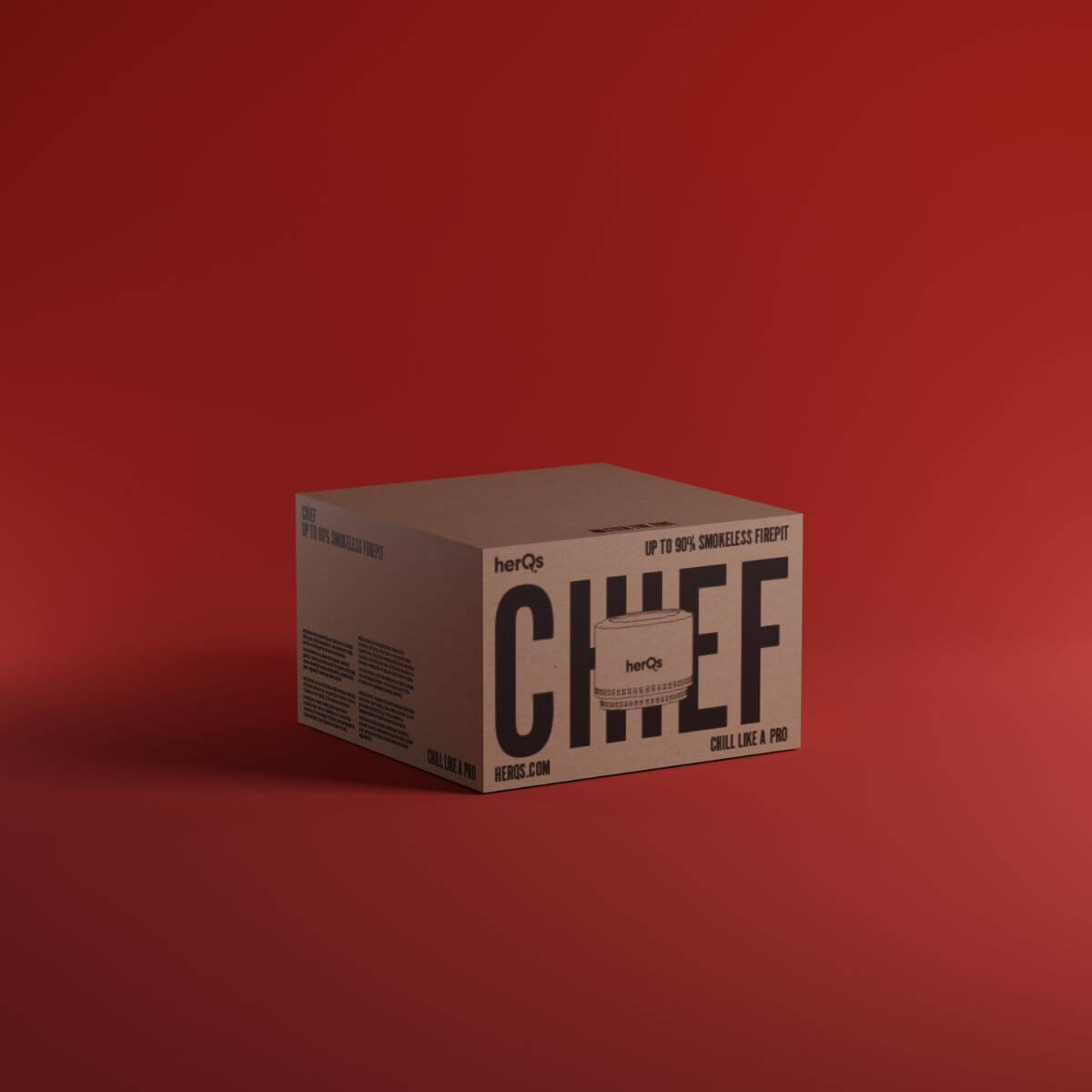 herQs Smokeless FirePit Chief