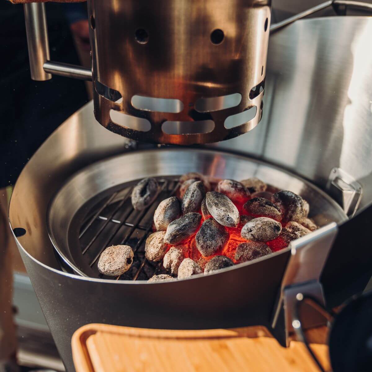 Höfats Cone Houtskool barbeceau & vuurkorf