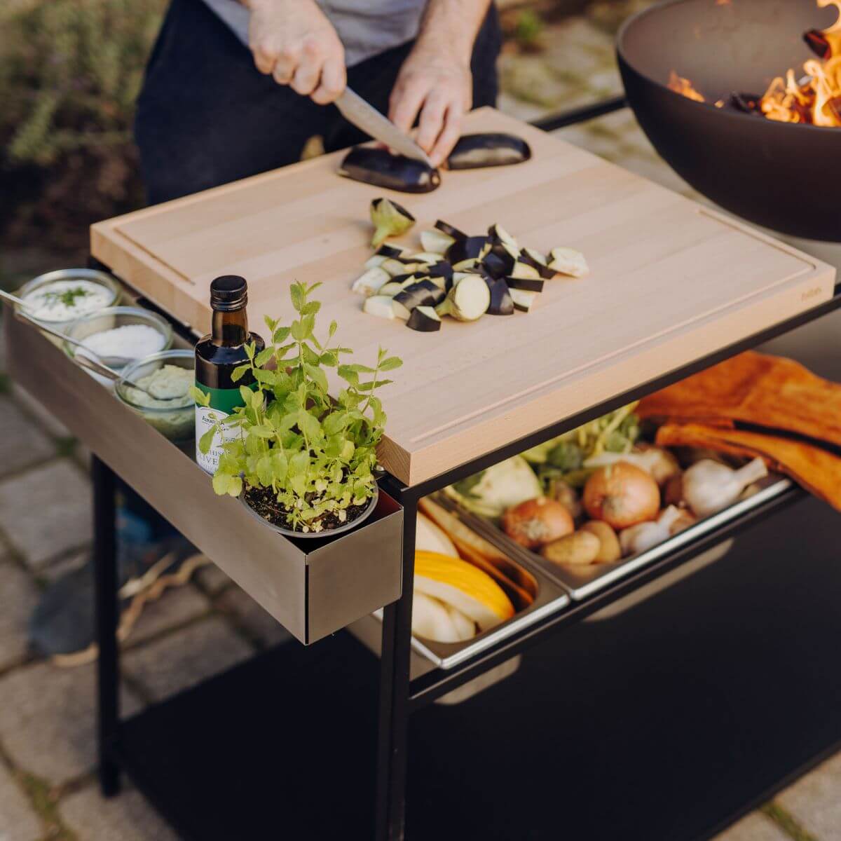 Höfats Fire Kitchen Tool Box