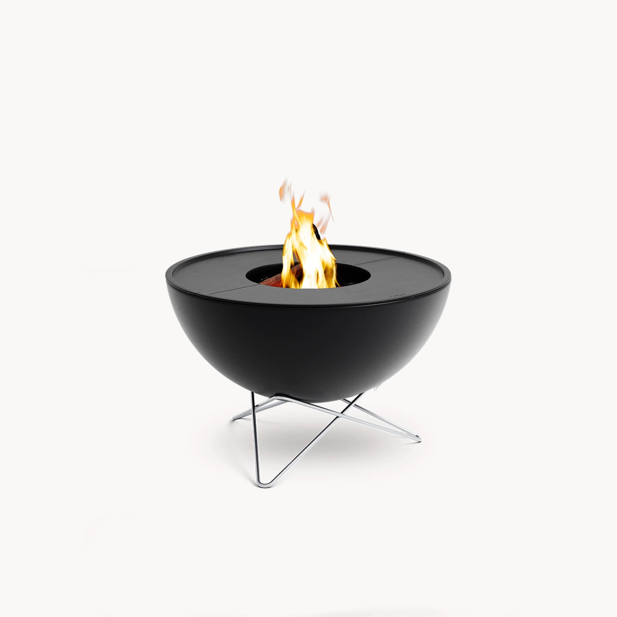Höfats Bowl 57 Vuurkorf Plancha BBQ Set laag