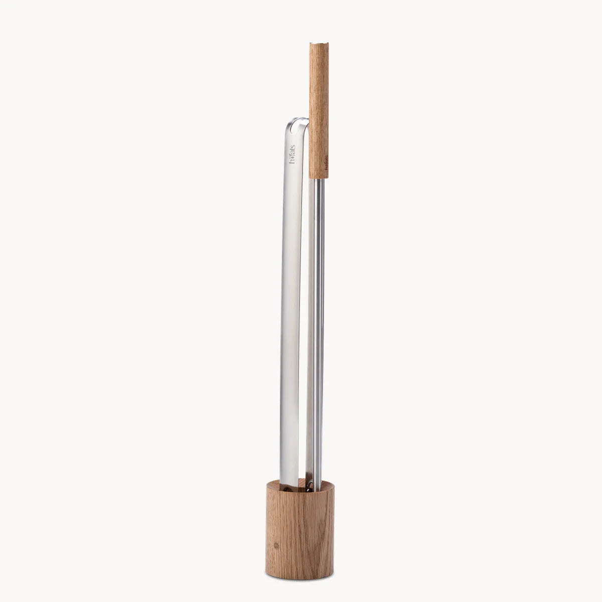 Höfats Wooden Base for Blow Poker and Fire Tongs