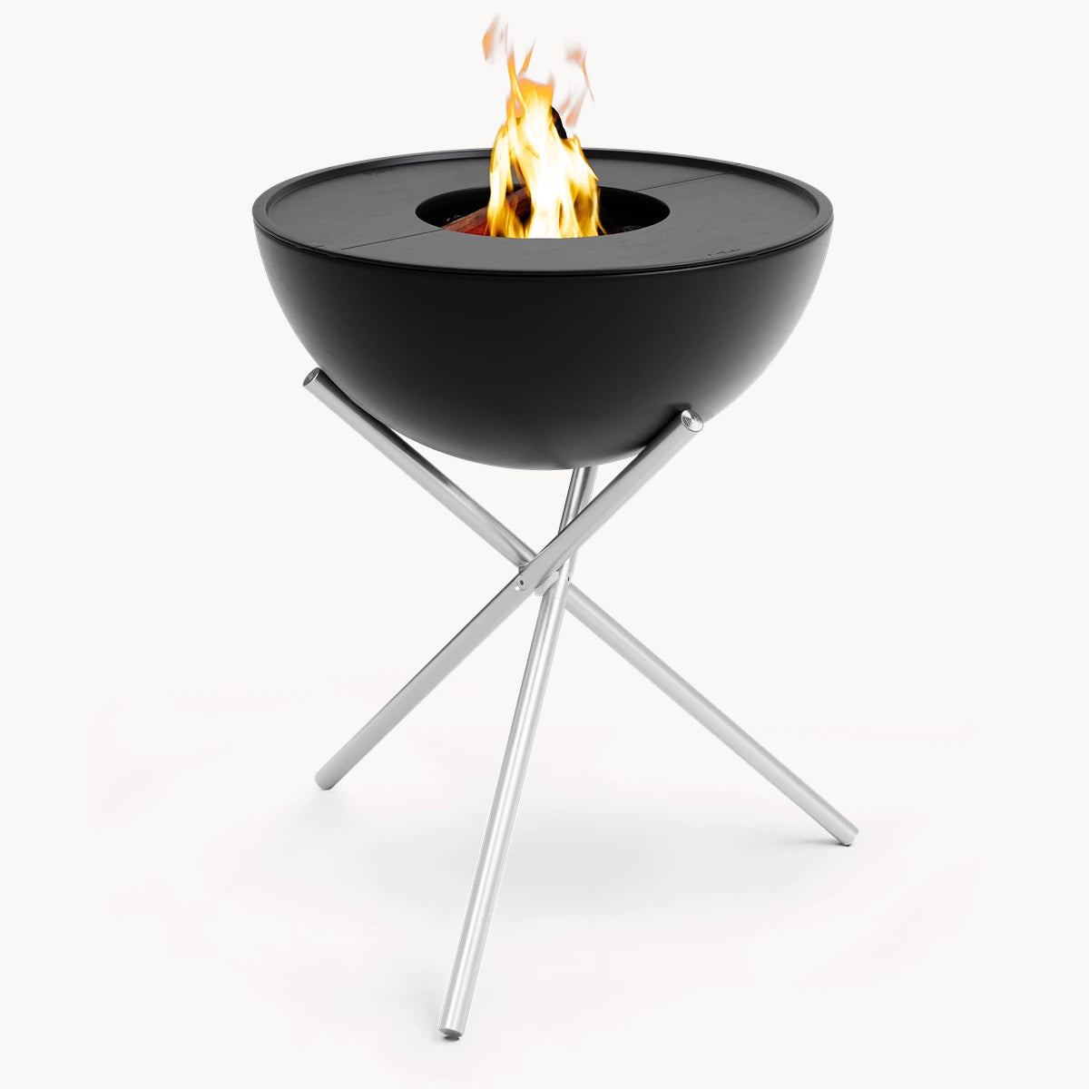 Höfats Bowl 70 Vuurkorf Plancha BBQ Set hoog