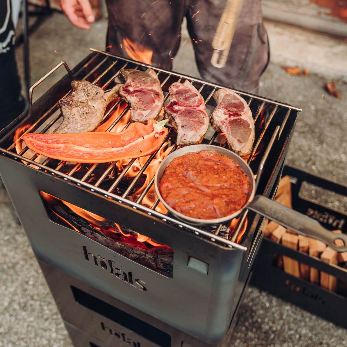 Höfats Beer Box Grillrooster