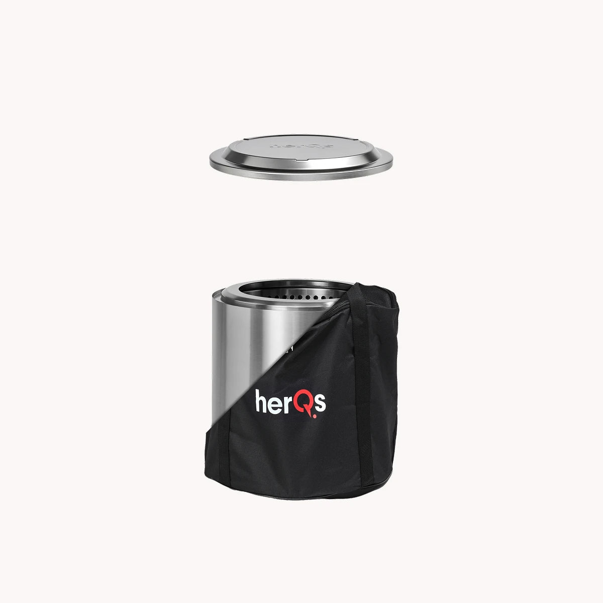 herQs Smokeless FirePit Cozy + Cozy Closer