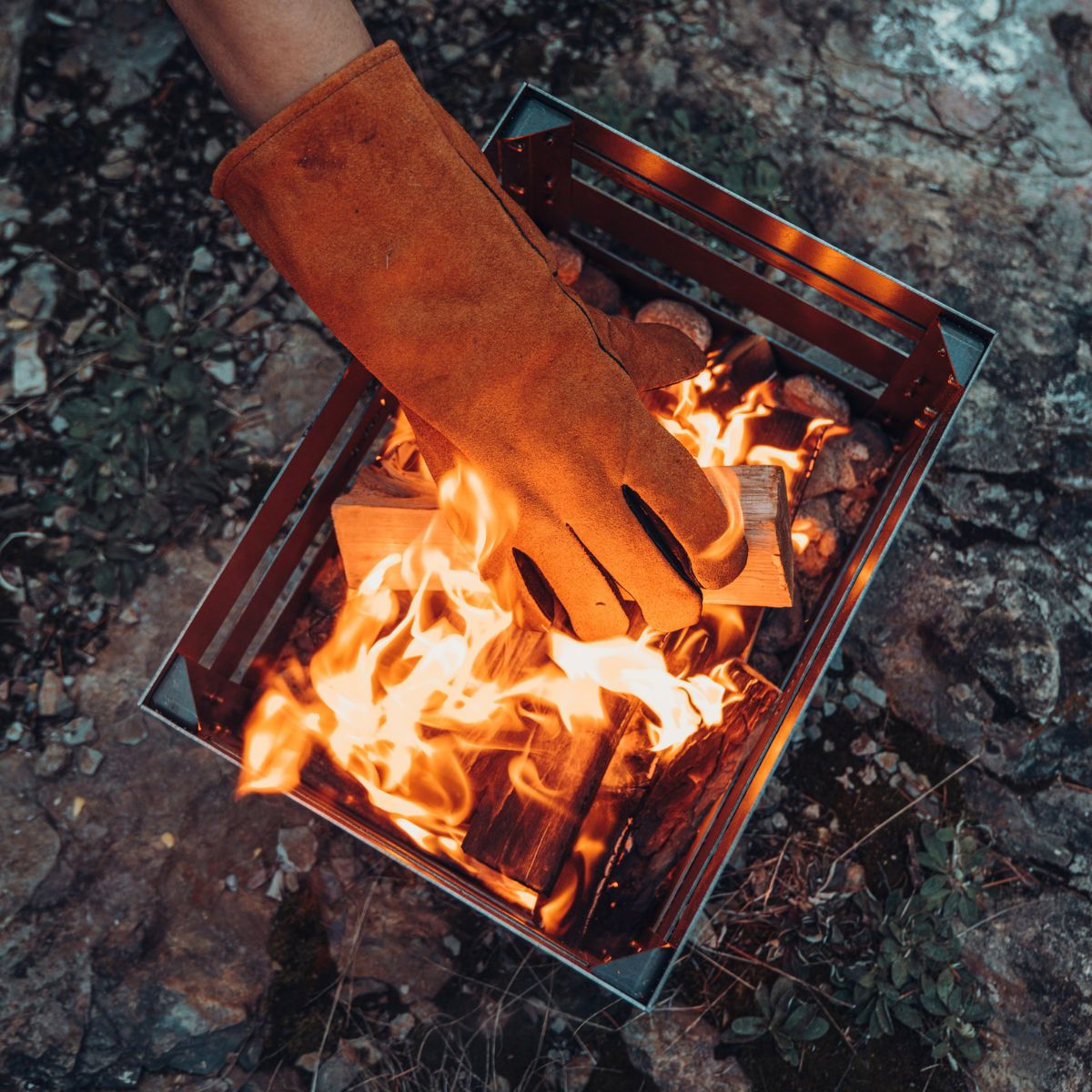 Höfats Fire Vuurhandschoen Leer