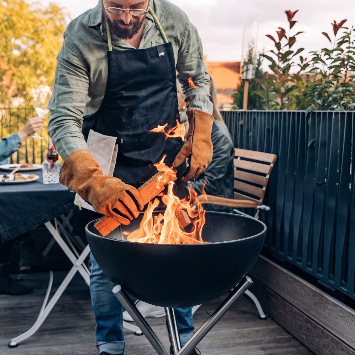 Höfats Fire Vuurhandschoen Leer