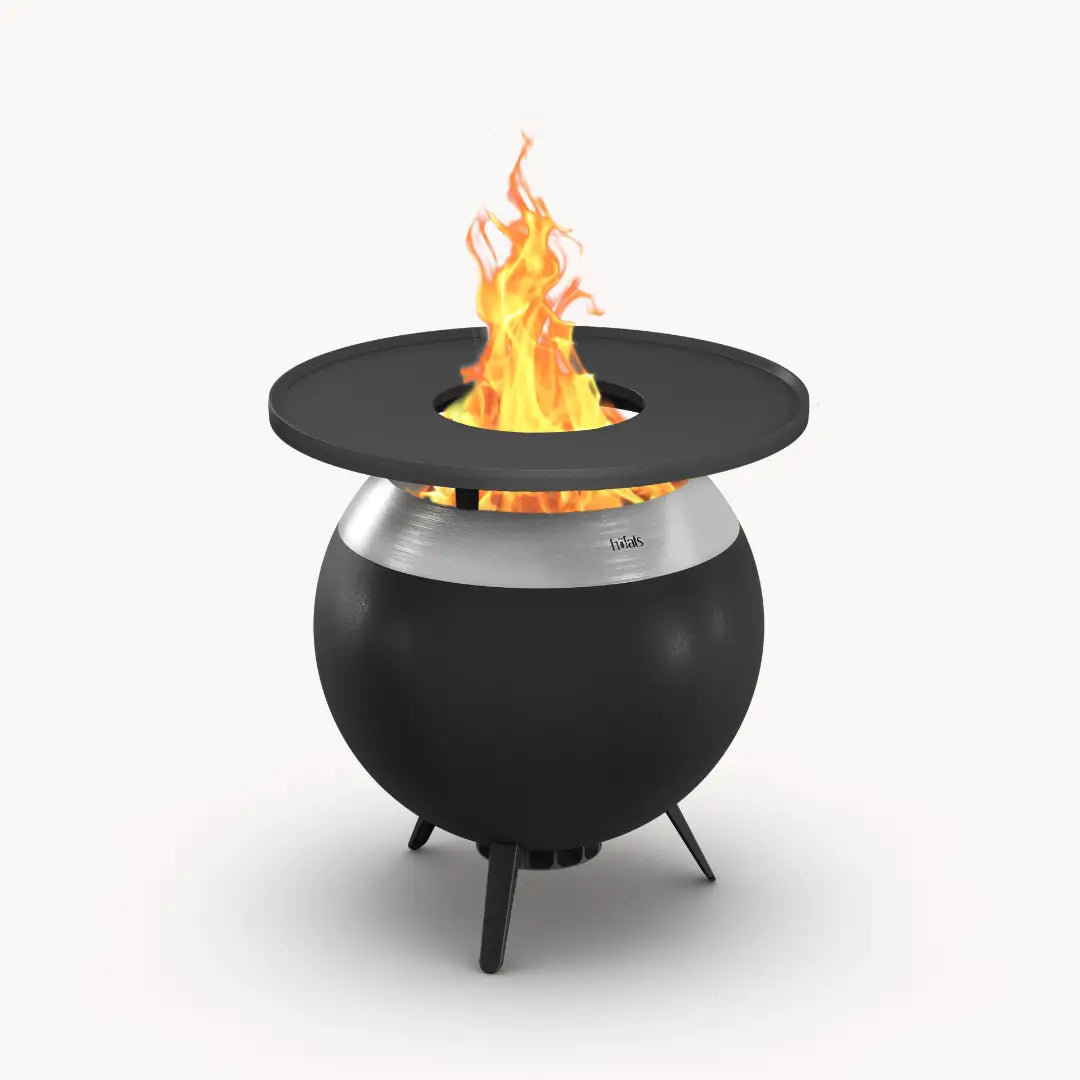 Höfats Moon 55 Plancha BBQ Set Laag